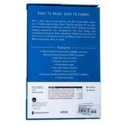 NIV Thinline Navy Bible, Bonded Leather -Cheap Book Store 210 0607 4 1