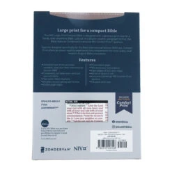 NIV Larger Print Compact Leathersoft Pink Bible -Cheap Book Store 210 0611 5 1