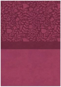 NIV Super Giant Print Reference Bible, Leathersoft, Pink
