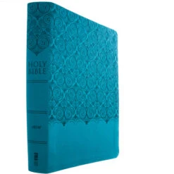 NIV Super Giant Print Reference Bible, Leathersoft, Teal -Cheap Book Store 210 0616 6