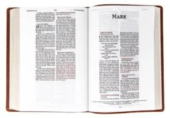 NIV Wide Margin Bible, Leathersoft, Brown -Cheap Book Store 210 0623 2