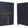 NIV Thompson Chain-Reference Bible, Leathersoft, Navy