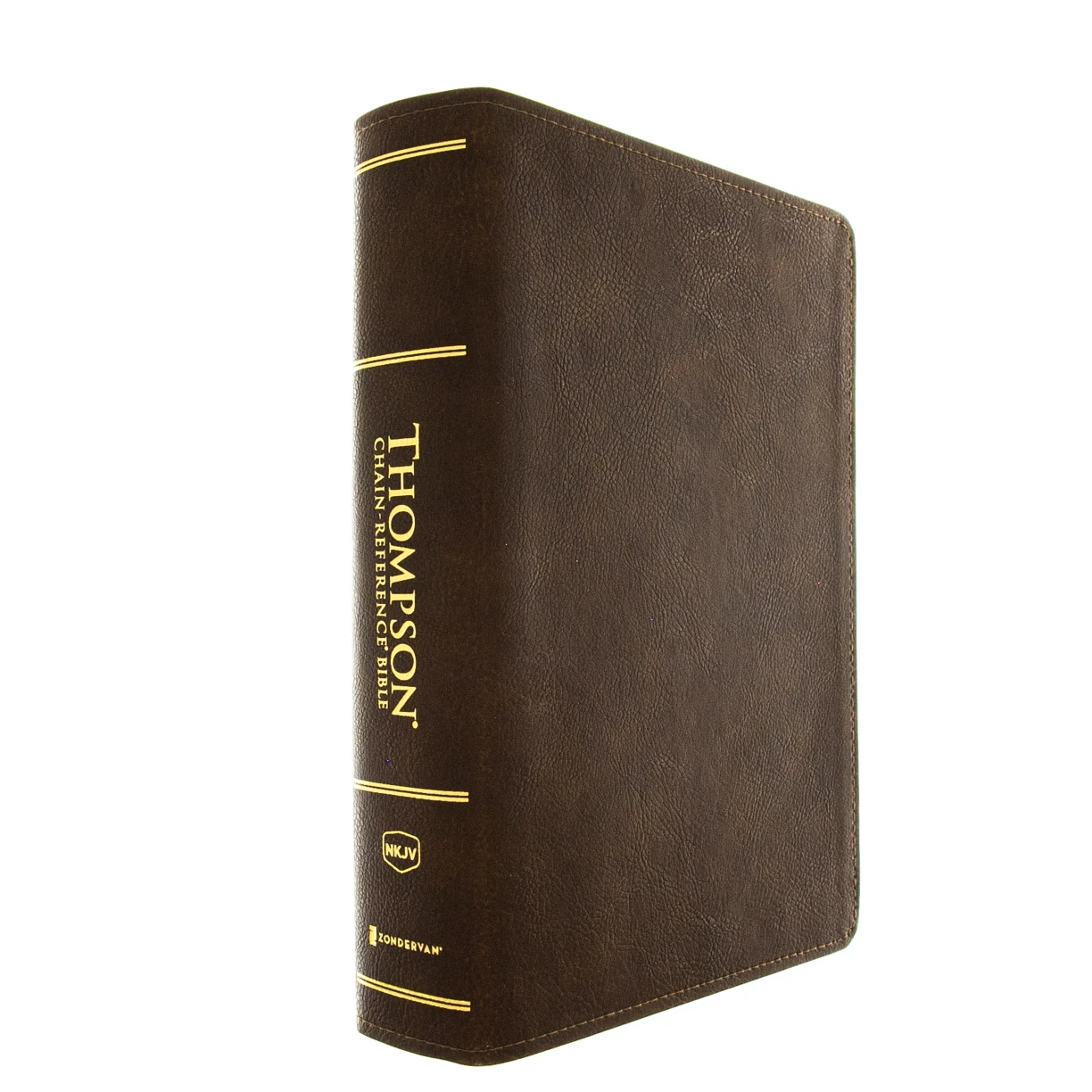 NKJV, Thompson Chain-Reference Bible, Leathersoft, Brown, Red Letter 5 NKJV, Thompson Chain-Reference Bible, Leathersoft, Brown, Red Letter - Image 3