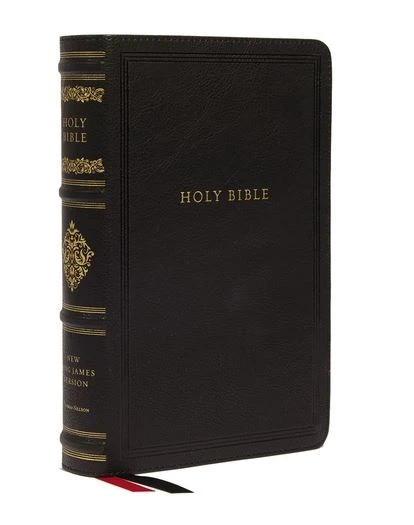 NKJV Personal Size Reference Bible, Sovereign Collection, Leathersoft, Black 3 NKJV Personal Size Reference Bible, Sovereign Collection, Leathersoft, Black