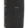 NKJV Thinline Reference Bible, Large Print, Black Leathersoft -Cheap Book Store 211 0242 0