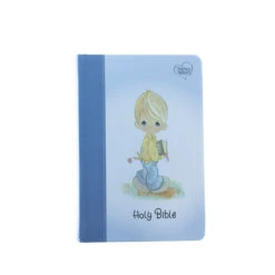 NKJV, Precious Moments Small Hands Bible, Blue, Hardcover -Cheap Book Store 211 0397 2