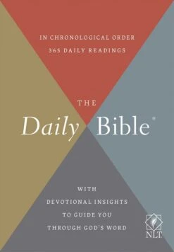 NLT The Daily Bible -Hardcover