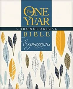 NLT2 One Year Chronological Bible Creative Expressions -Softcover