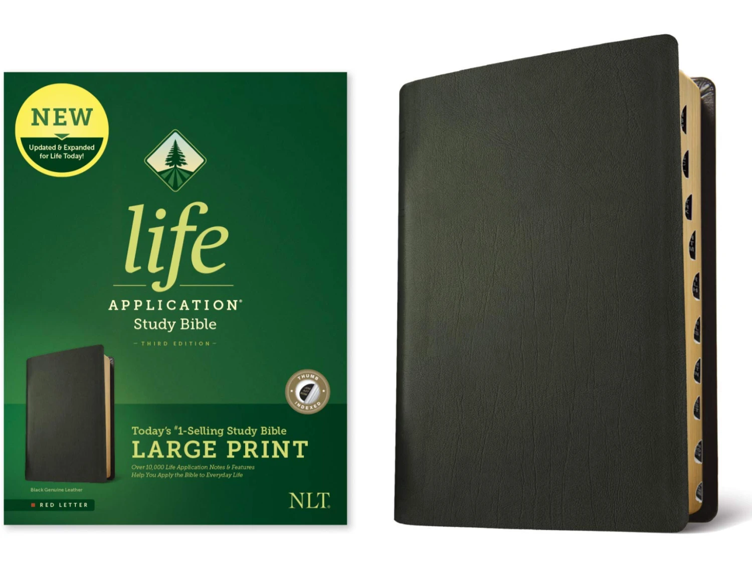 NLT Life Application Study Bible, Third Edition, Large Print Black Leather 3 NLT Life Application Study Bible, Third Edition, Large Print Black Leather
