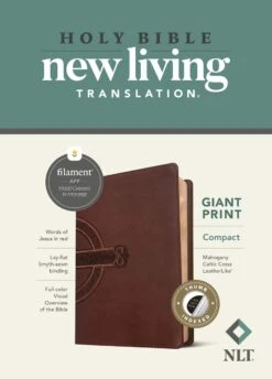 NLT Compact Giant Print Bible, -Cheap Book Store 212 0192 1