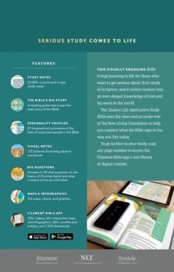 NLT Student Life Application Study Bible -Cheap Book Store 212 0198 2