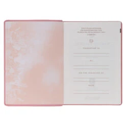 NLT Pink Faux Leather Spiritual Growth Bible -Cheap Book Store 212 0212 3
