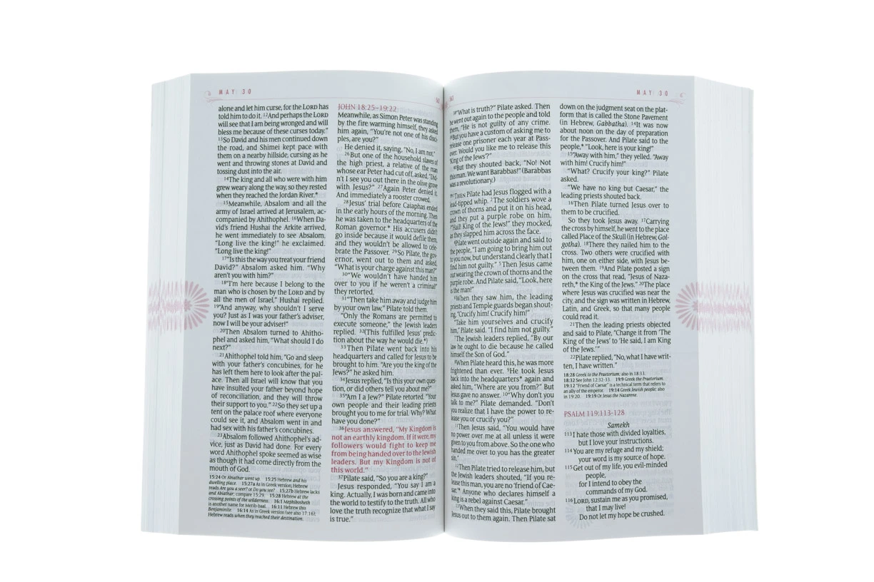 NLT One Year Bible For Women -Softcover 5 NLT One Year Bible For Women -Softcover - Image 3