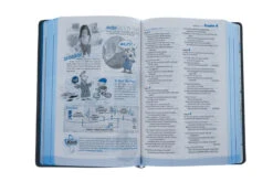 NLT Hands-On Bible Leatherlike, Dark Gray/Blue Cross 11 NLT Hands-On Bible Leatherlike, Dark Gray/Blue Cross -Cheap Book Store 212 1172 3 2