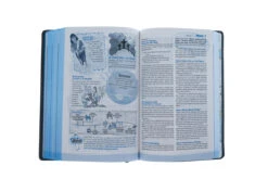 NLT Hands-On Bible Leatherlike, Dark Gray/Blue Cross 12 NLT Hands-On Bible Leatherlike, Dark Gray/Blue Cross -Cheap Book Store 212 1172 4 3
