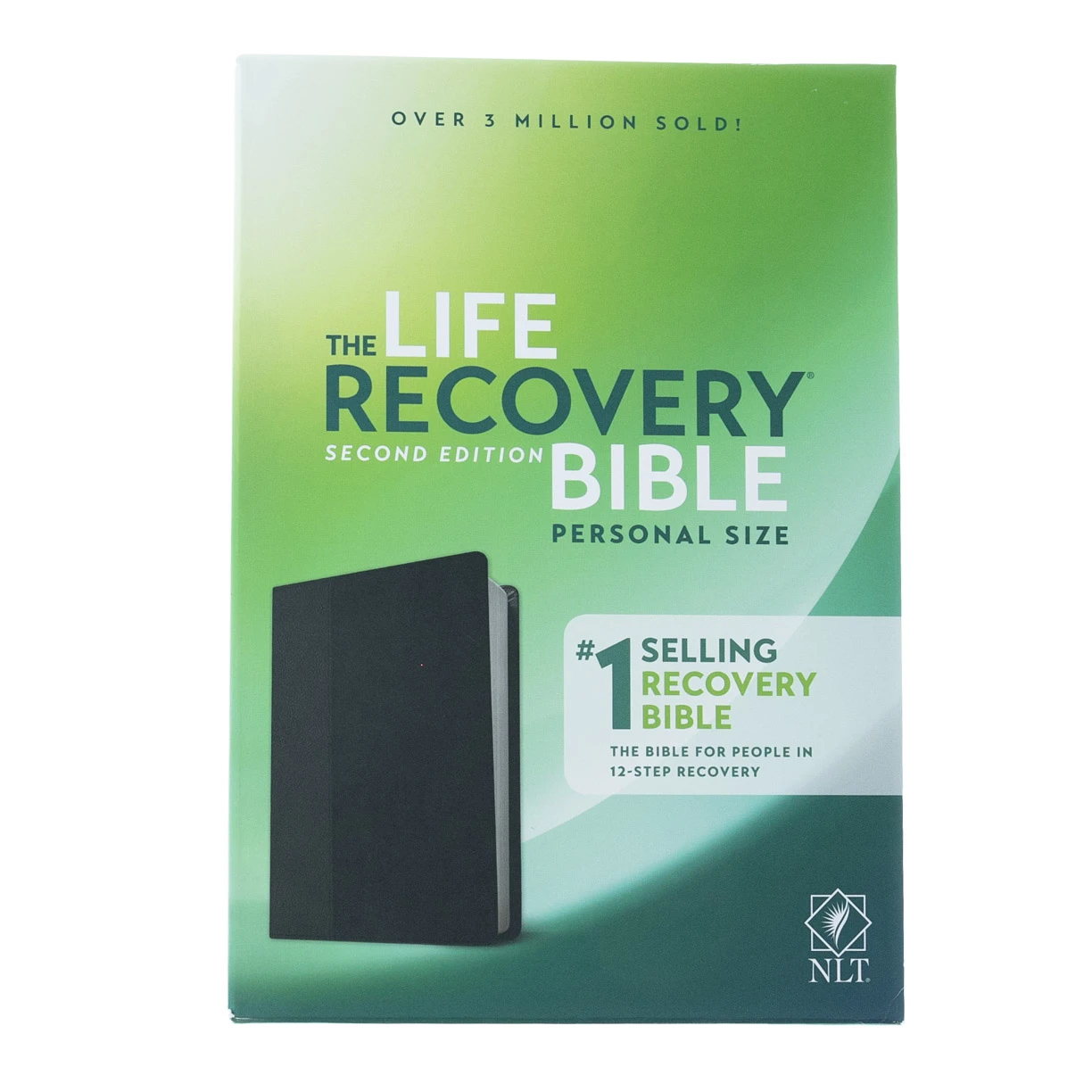 NLT Life Recovery Bible, Second Edition, Personal Size Leatherlike, Black/Onyx 4 NLT Life Recovery Bible, Second Edition, Personal Size Leatherlike, Black/Onyx - Image 2