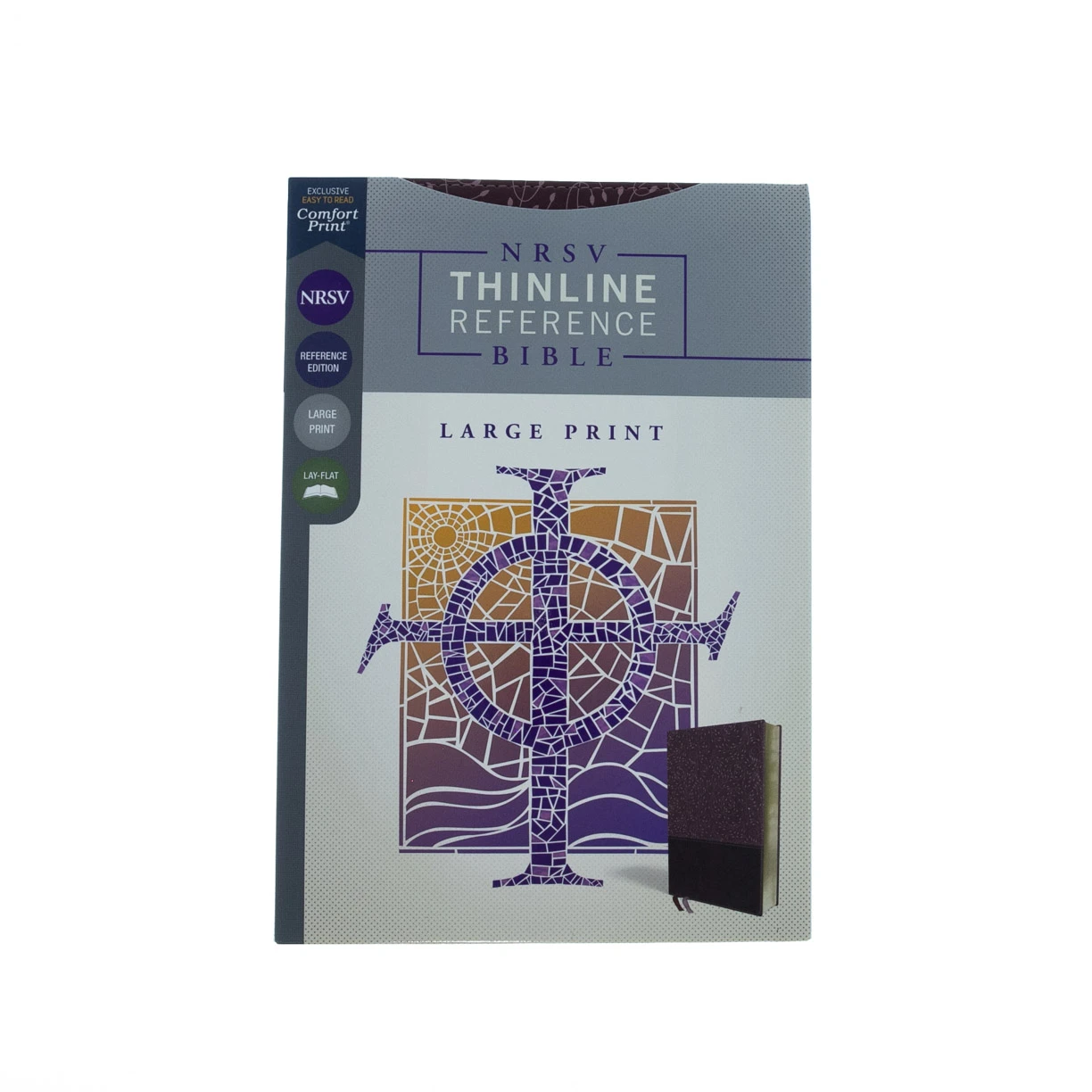 NRSV, Thinline Reference Bible, Large Print, Leathersoft, Burgundy 4 NRSV, Thinline Reference Bible, Large Print, Leathersoft, Burgundy - Image 2