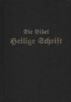 German Bible Large Print Hardcover 10.75 X 8 X 3 In