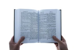 English/German New Testament Large Print 8.5 X 5.5 X 1.5 -Hardcover -Cheap Book Store 215 0019 2