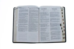 Span-RVR 1960/KJV Bilingual-Black Bonded Leather Indexed -Cheap Book Store 216 0004 3