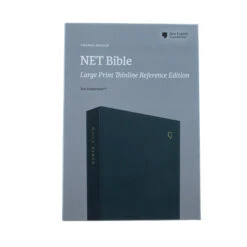 NET Bible, Thinline Reference, Large Print, Leathersoft, Teal -Cheap Book Store 221 0021 1