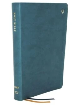 NET Bible Thinline, Teal, Leathersoft, Indexed, Comfort Print