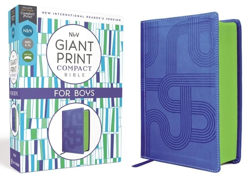 NIRV Giant Print Compact Bible For Boys 3 NIRV Giant Print Compact Bible For Boys