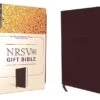 NRSVUE Gift Bible, Leathersoft, Burgundy, Comfort Print -Cheap Book Store 226 0014 0