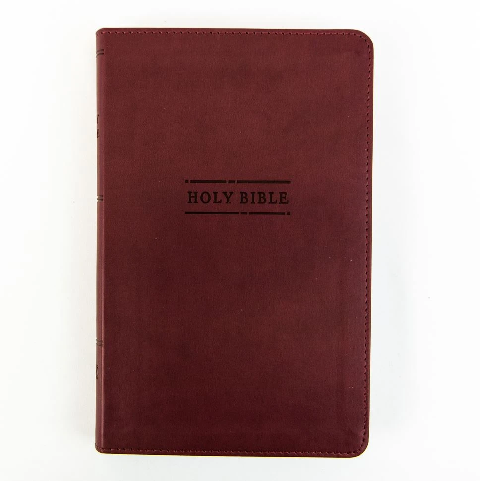 NRSVUE Gift Bible, Leathersoft, Burgundy, Comfort Print 4 NRSVUE Gift Bible, Leathersoft, Burgundy, Comfort Print - Image 2