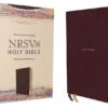 NRSVUE Holy Bible, Leathersoft, Burgundy, Comfort Print -Cheap Book Store 226 0018 0