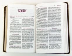 NRSVUE Holy Bible, Personal Size, Leathersoft, Brown, Comfort Print -Cheap Book Store 226 0019 3