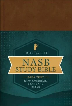Light For Life NASB Study Bible – Golden Caramel