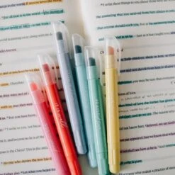 Pastel Bible Highlighter Set 12 Pastel Bible Highlighter Set -Cheap Book Store 250 1001 4